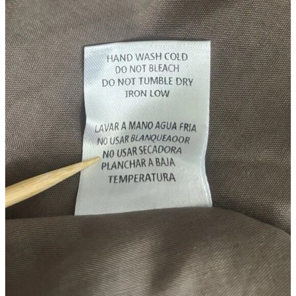 Tuckernuck Hyacinth House Women's Brown Textured Becca Bell-Sleeved Dress Small - Picture 13 of 15